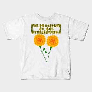 It Is 2 Years Of Our Friendship Kids T-Shirt